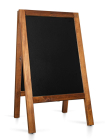 Venkovní dřevěný stojan PRO 118 x 65 cm