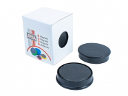 Magnety ARTA průměr 40mm, černé (4ks v balení)
