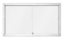 Horizontální magnetická vitrína s posuvnými dveřmi 141 x 101 cm (18xA4)