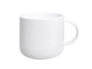 Bílý dětský polymerový hrnek 6 Oz