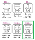 Výsekový rádius pro KW triO 9521 10 mm