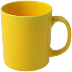 Hrnek pro potisk bílým tonerem - žlutá
