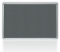 Filcová šedá tabule v hliníkovém rámu 150x120 cm